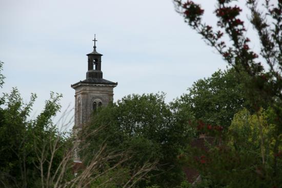 Le clocher de l'église