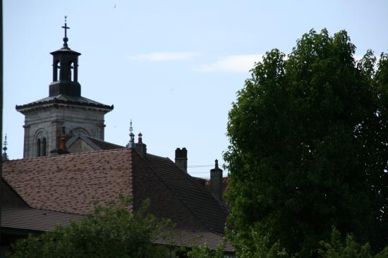 Le clocher de l'église